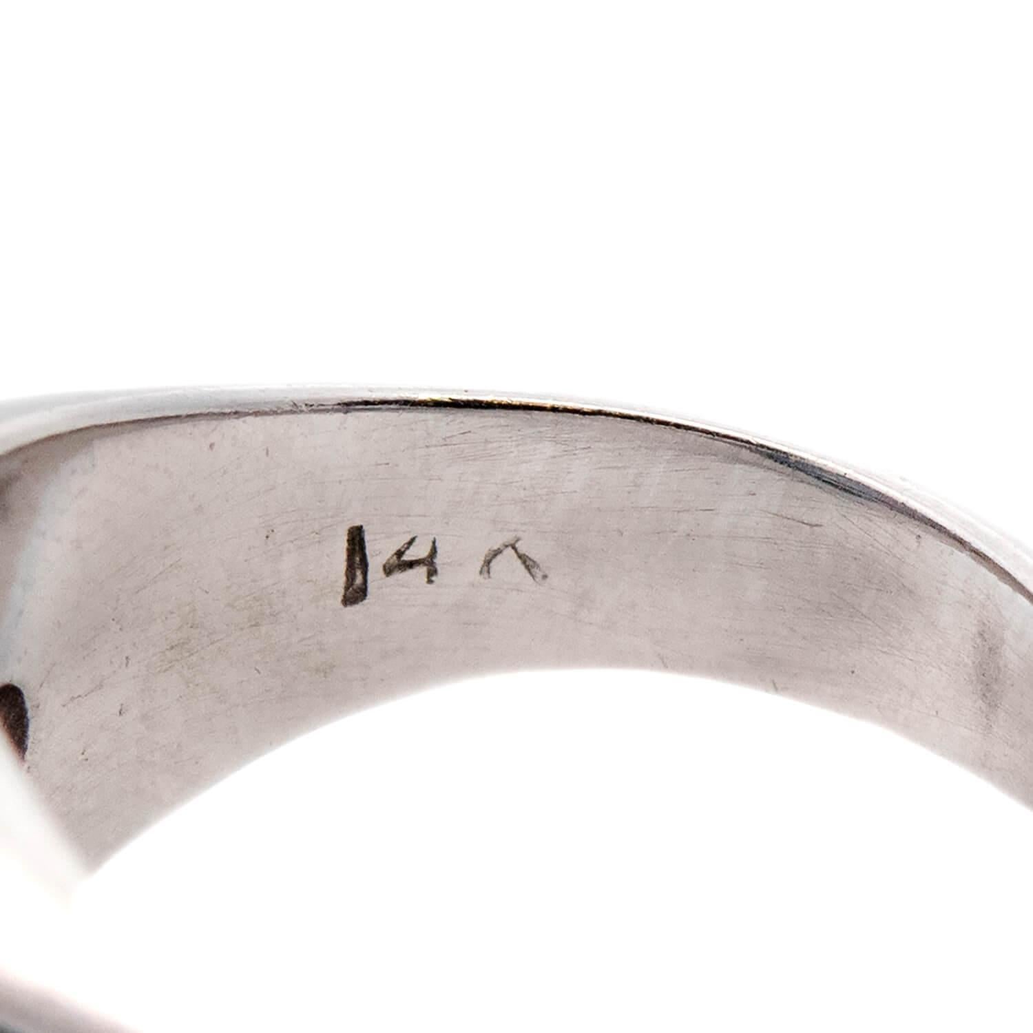 Anello Edwardiano 14k GIA Ceylon Senza Calore con Zaffiro e Diamante 17,00ct in vendita 1
