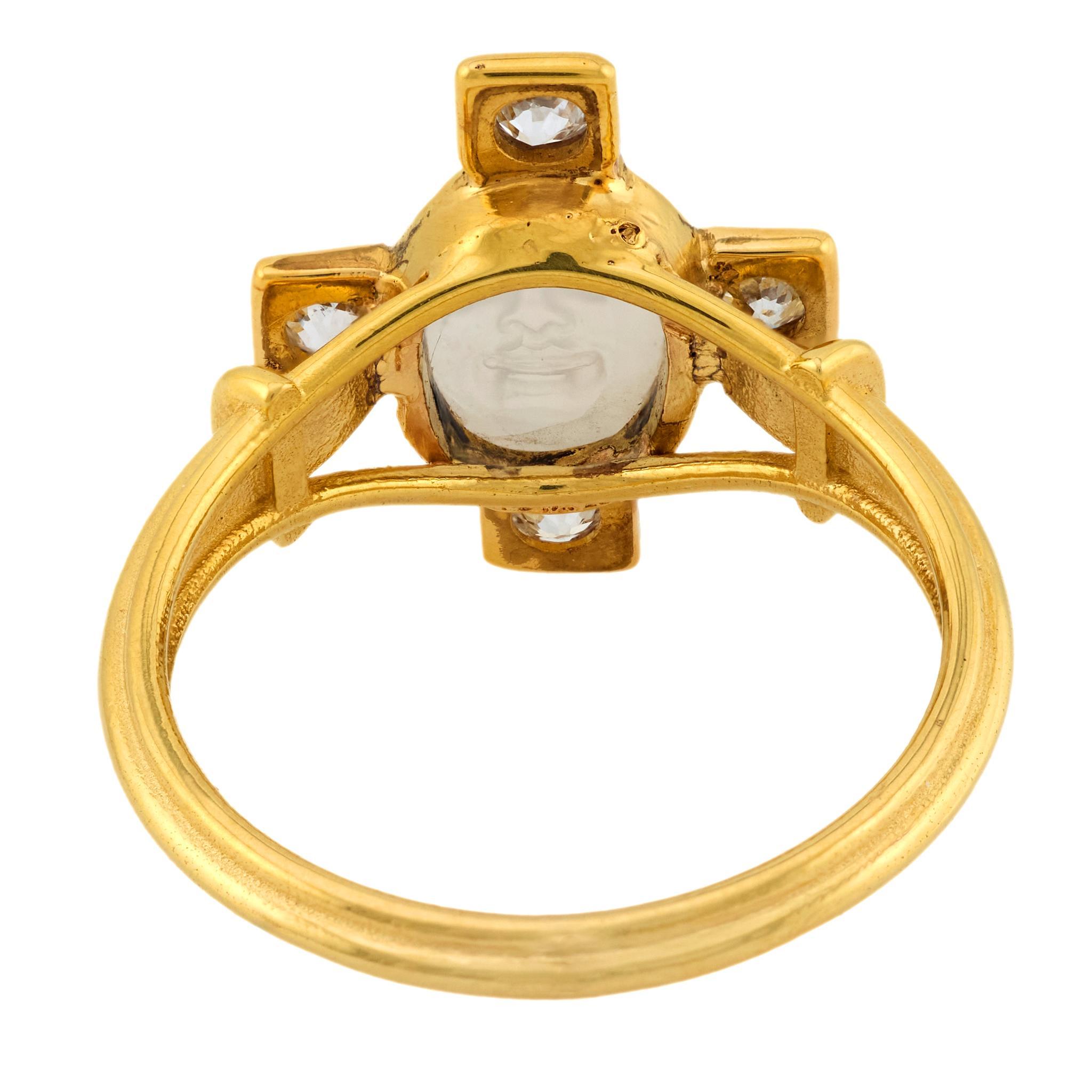 Bague édouardienne 14k 