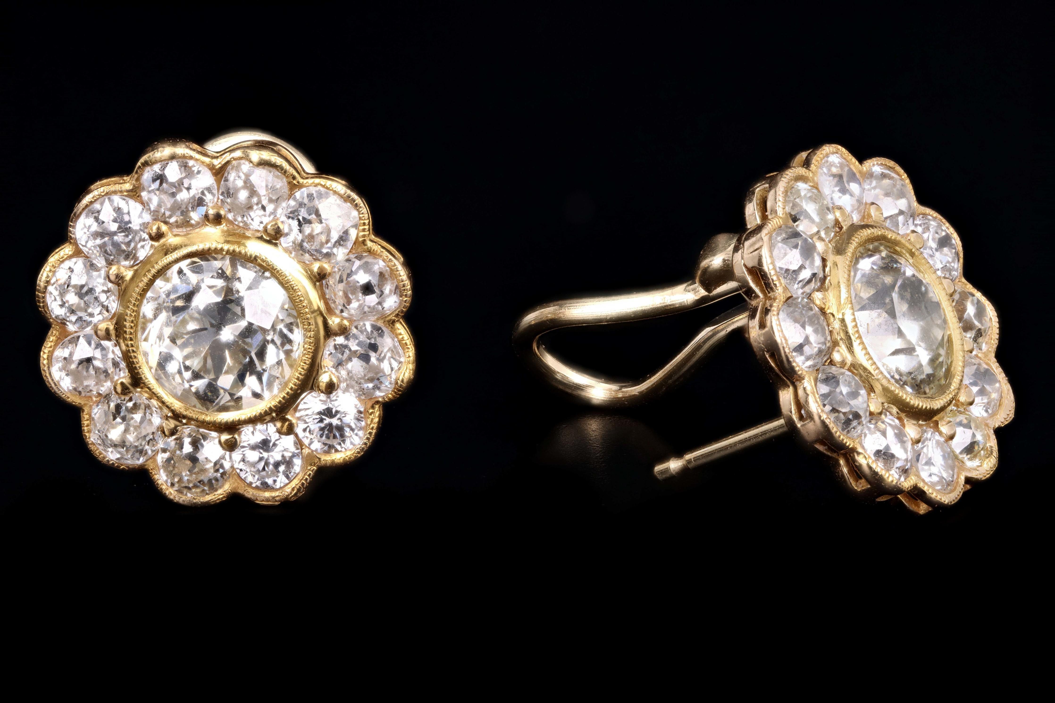 1 carat diamond earrings