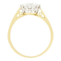 Edwardian 1.51ct Diamond Solitaire Ring, c.1910s