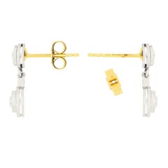 Edwardian 1.70ct Diamond Drop Earrings, c.1910s