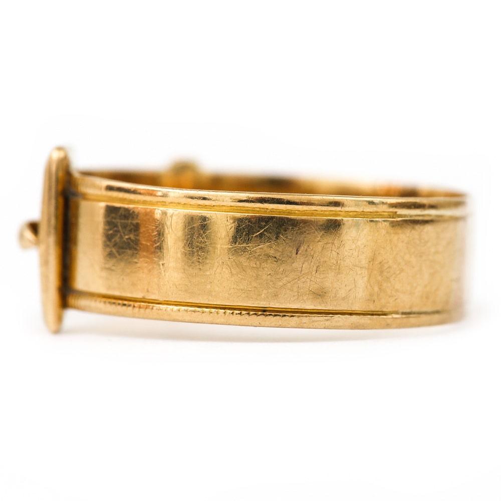 edwardian buckle ring