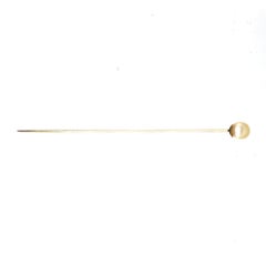 Edwardian 18ct Gold Certificated Natural Saltwater Pearl Tie Pin