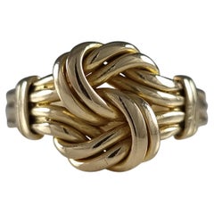 Edwardian 18 Carat Gold Knot Ring, 1903