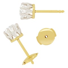 Edwardian 2.00ct Diamond Stud Earrings