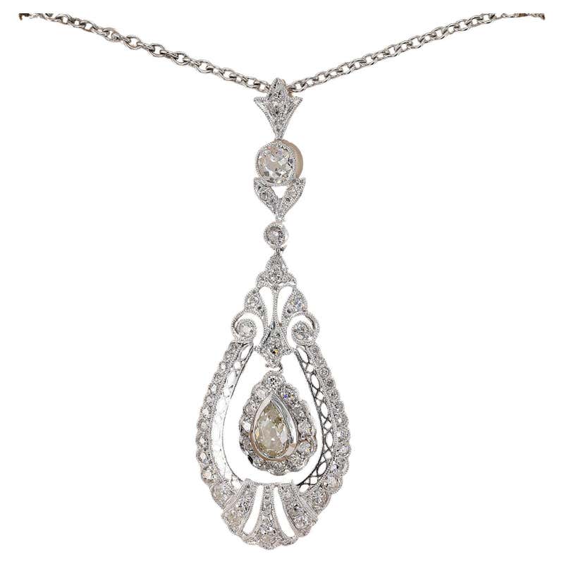 Edwardian Necklaces - 570 For Sale at 1stDibs | edwardian diamond ...