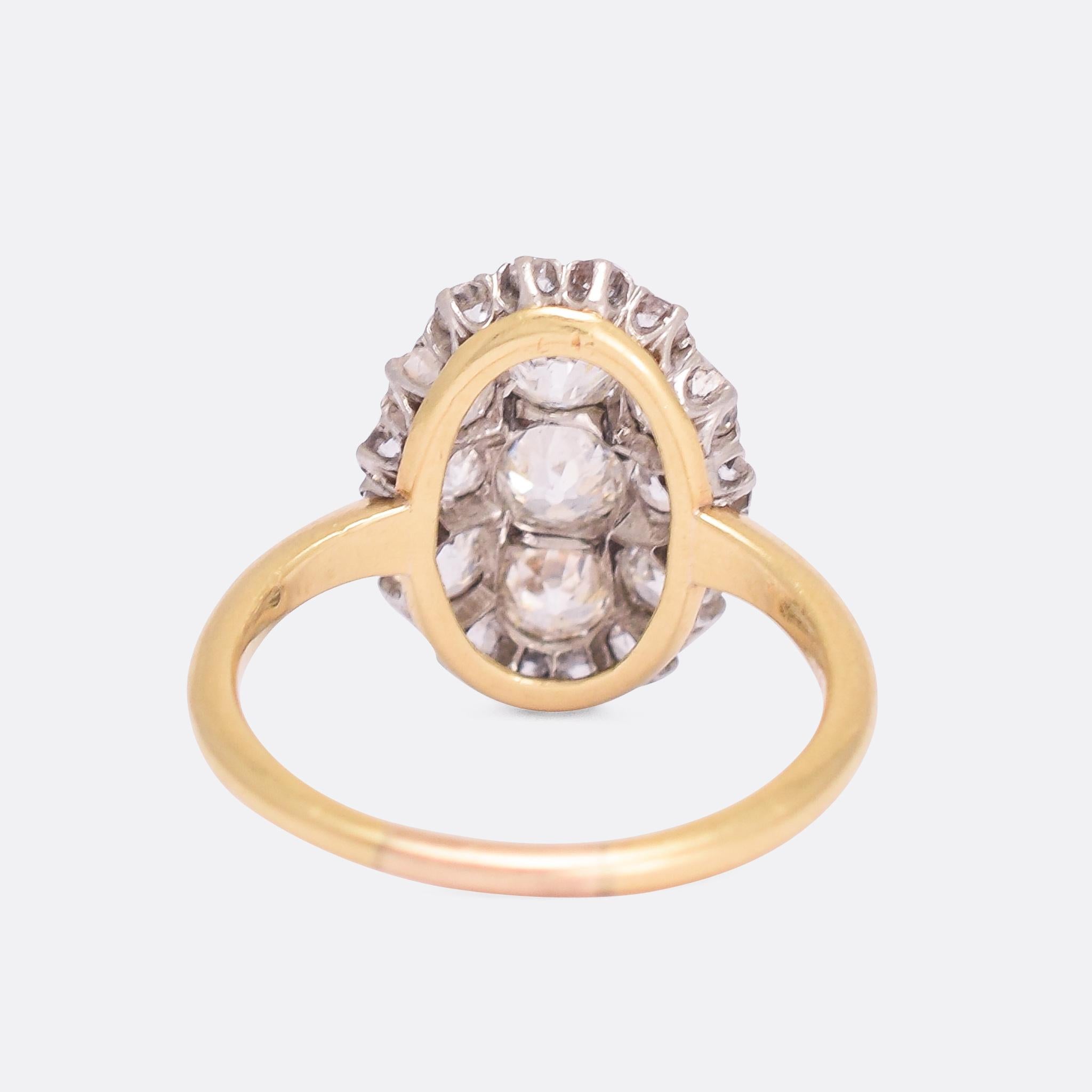 edwardian cluster ring