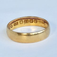Edwardian 22 Carat Gold Band