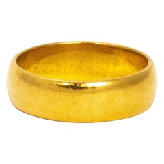Edwardian 22 Carat Gold Band