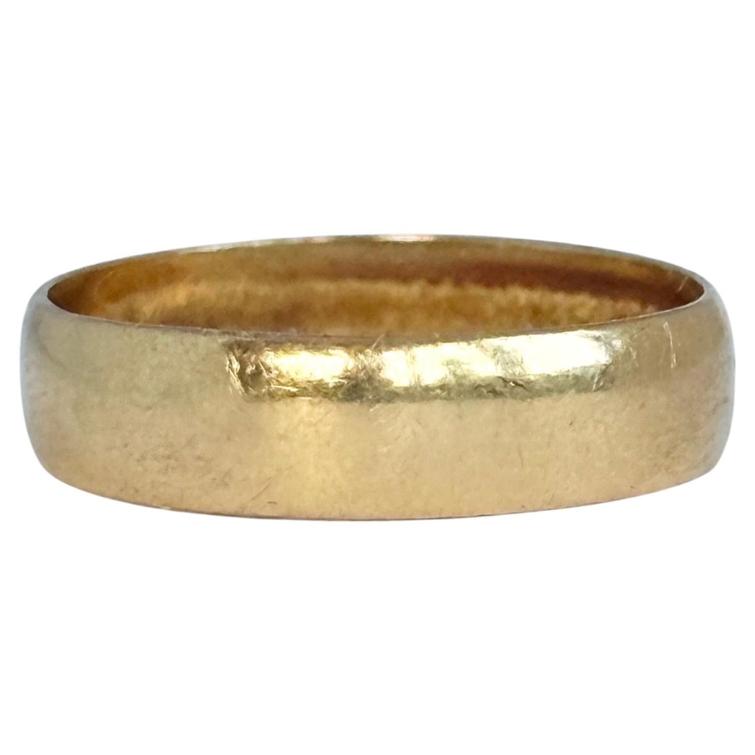 Edwardianischer Ring aus 22-Karat-Gold