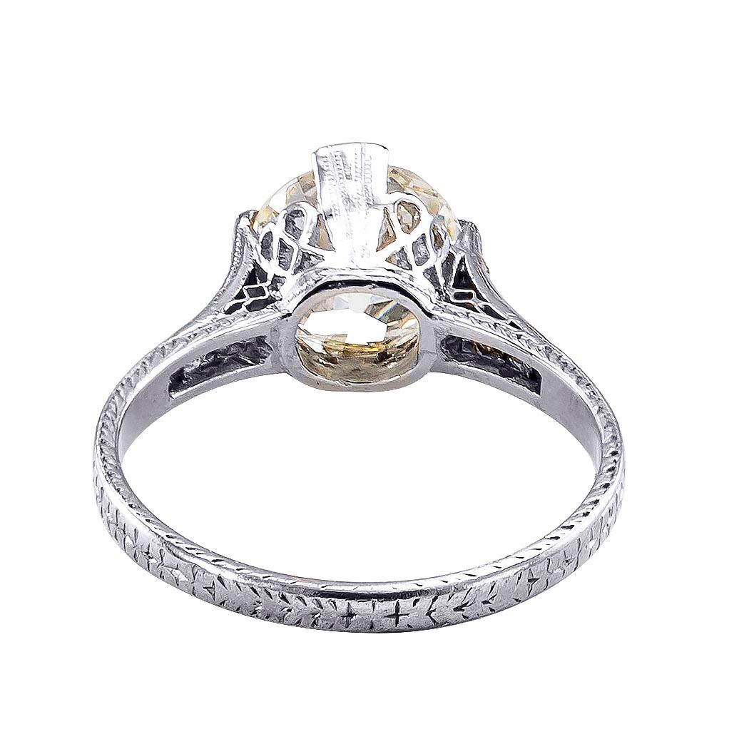2.21 carat diamond ring