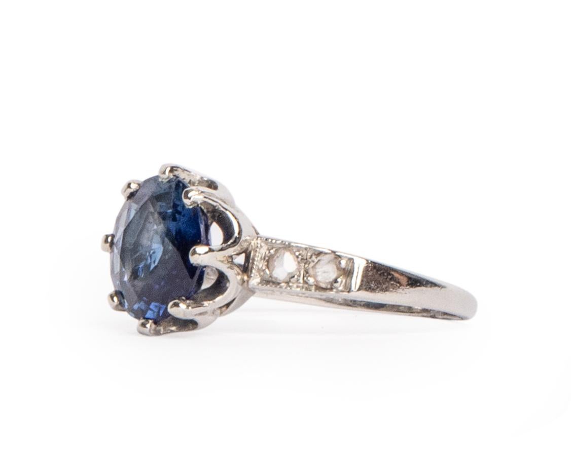 edwardian sapphire ring