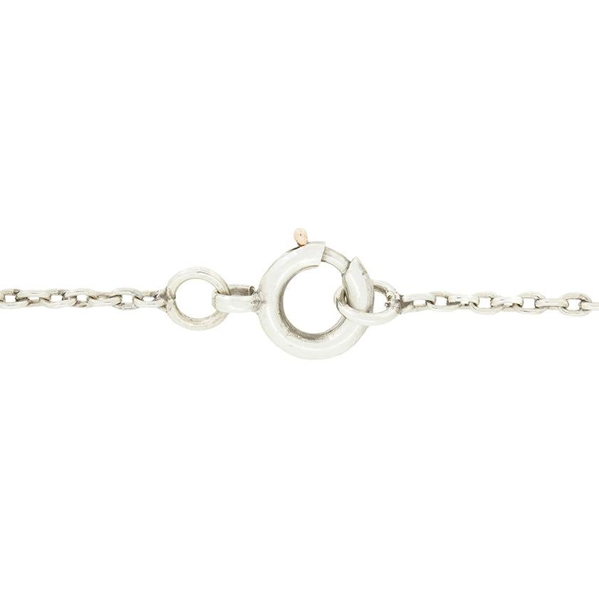 Édouardien Pendentif triple pendentif Edwardian 3.30ct Diamond Triple Drop, c.1910s en vente