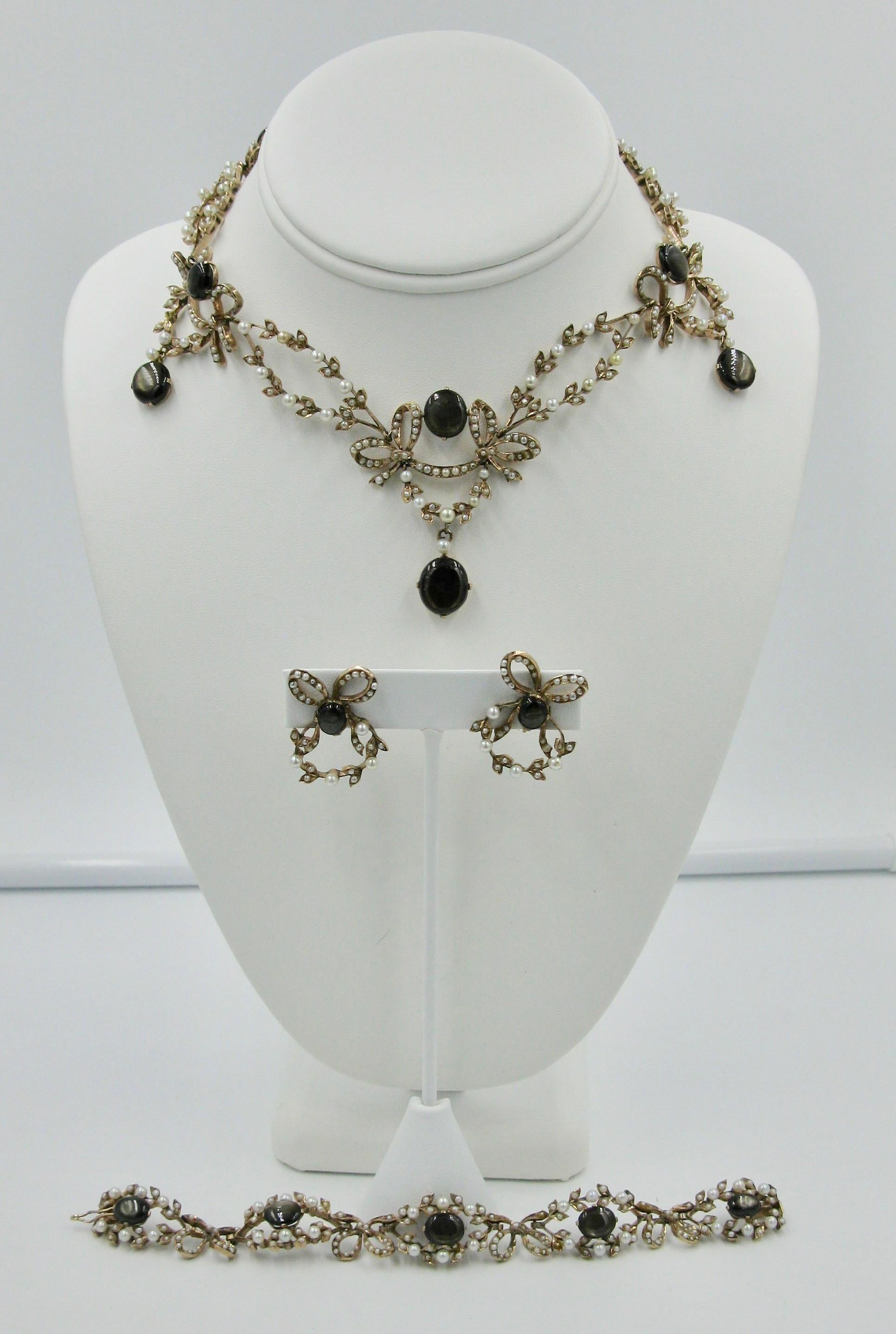 seed pearl necklace vintage