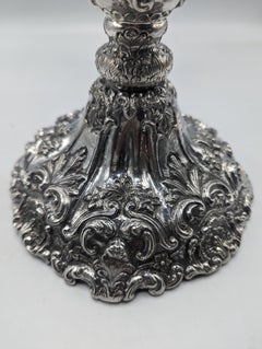 Edwardian 5-light Sterling Silver Handmade Candelabra