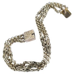 Edwardian 9 Carat Gold Chain Bracelet 