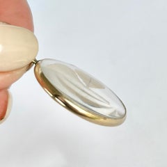 Edwardian 9 Carat Gold Four Leaf Clover Locket