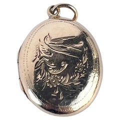 Médaillon édouardien en or 9 carats