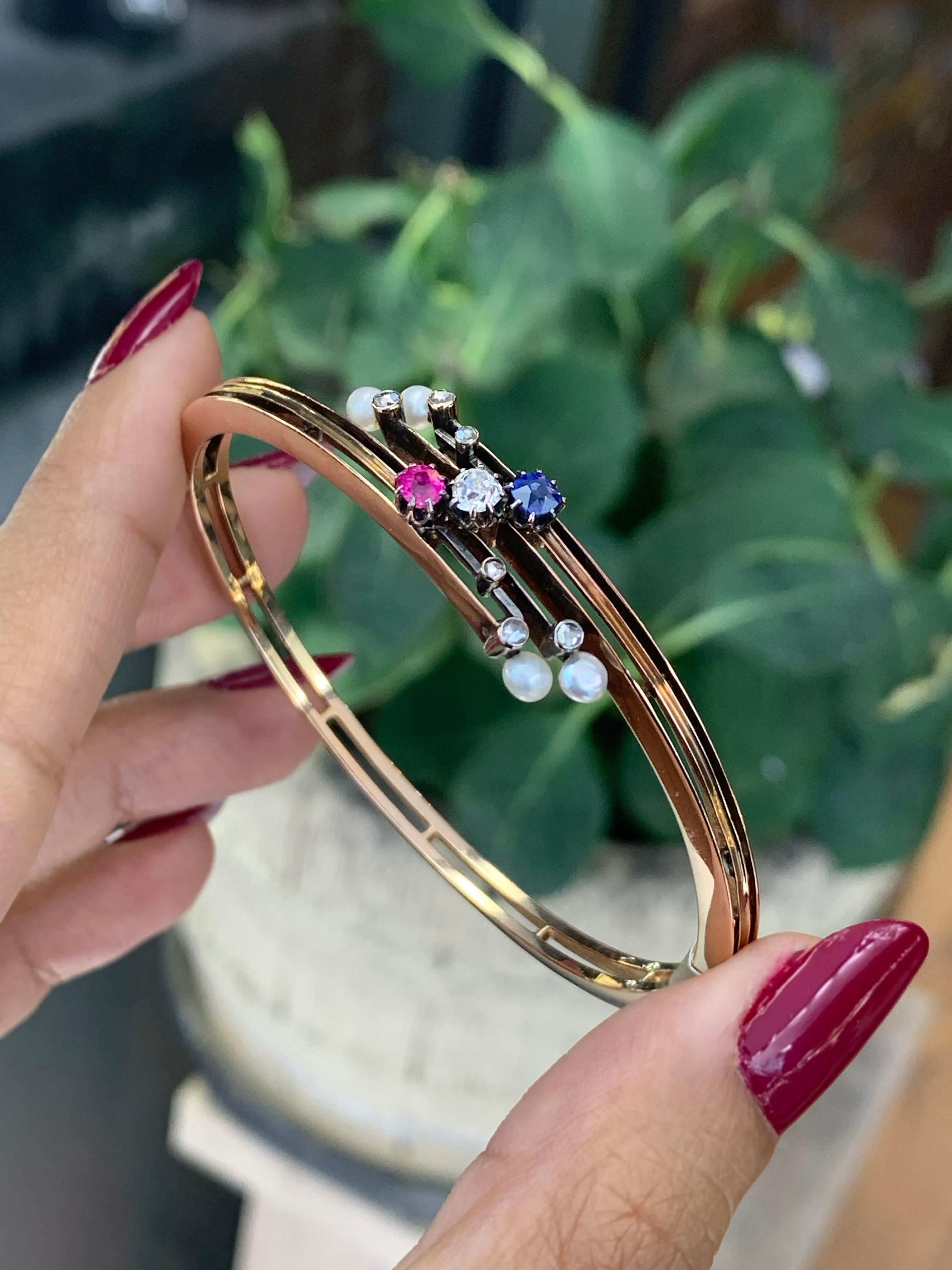 9 carat rose gold bracelet