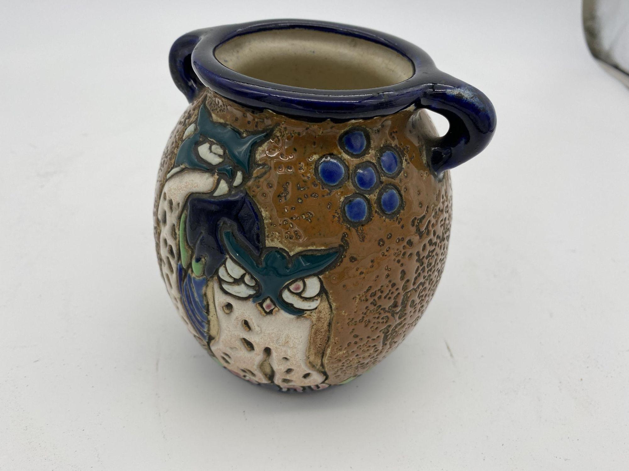 Ceramic Edwardian Amphora Austria 