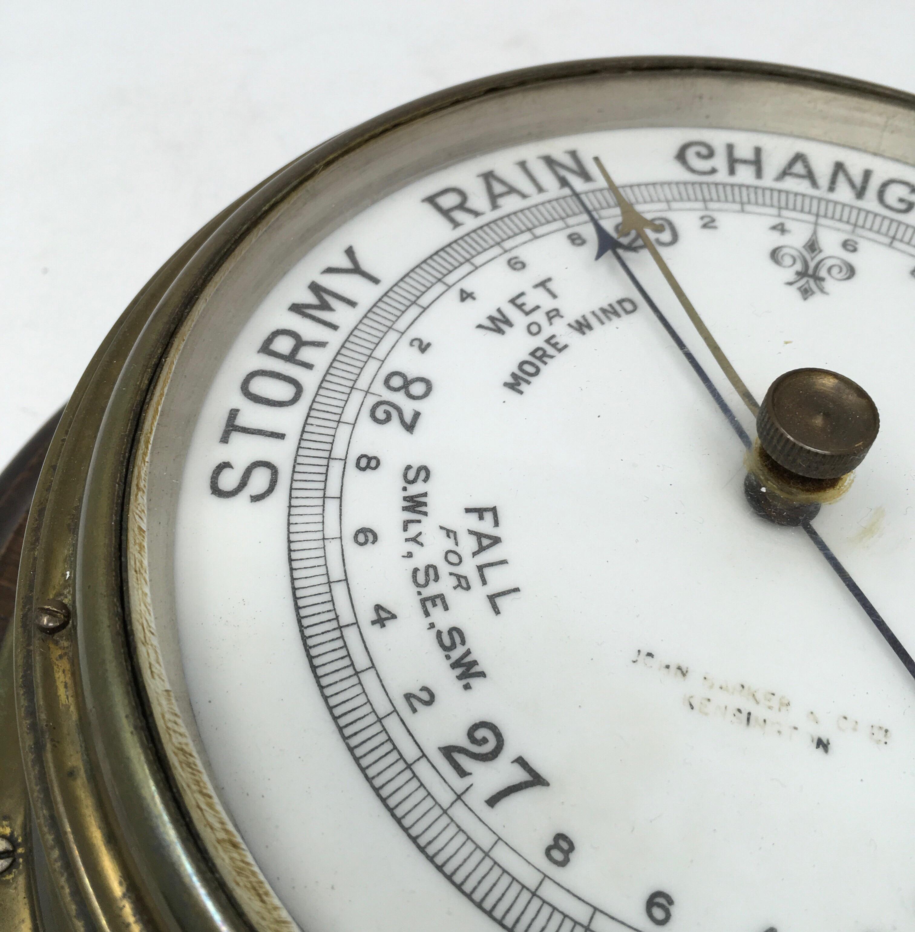 antique ships barometer