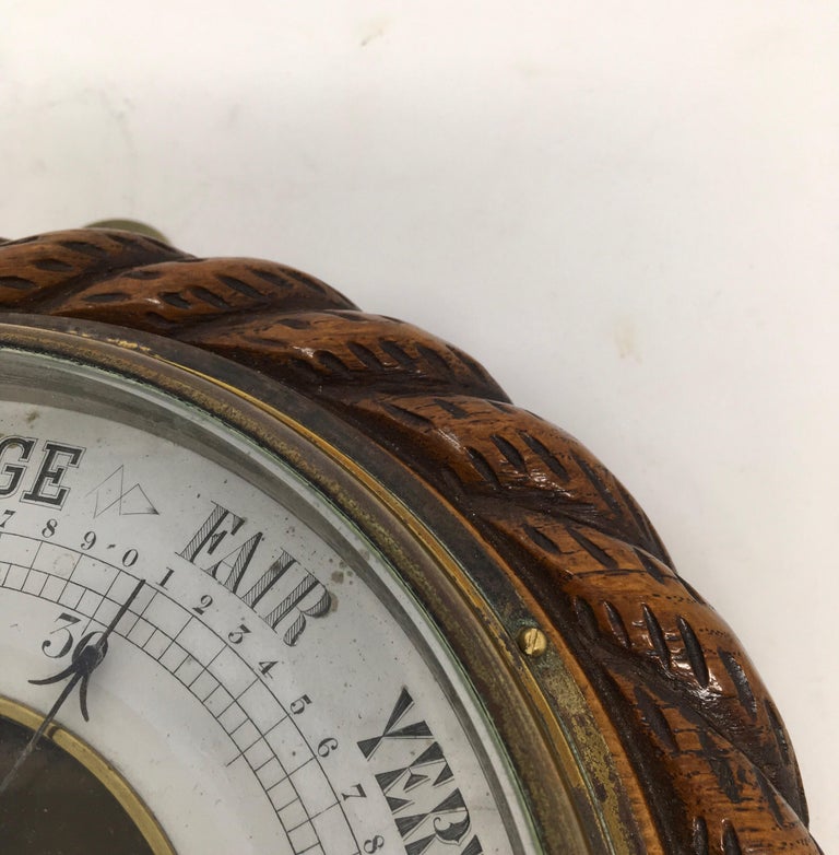 Edwardian Aneroid Ships Barometer at 1stDibs