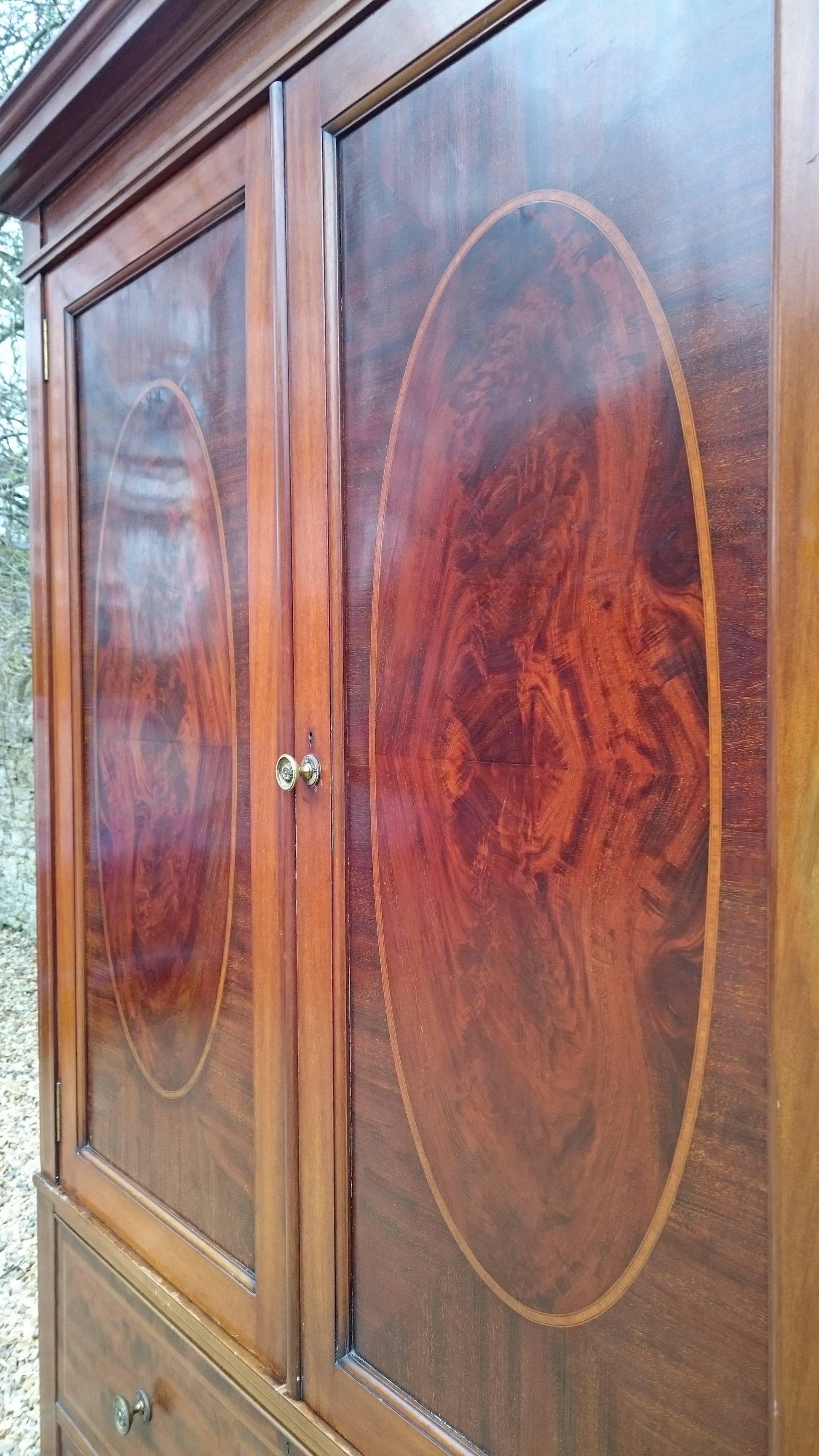 edwardian linen press