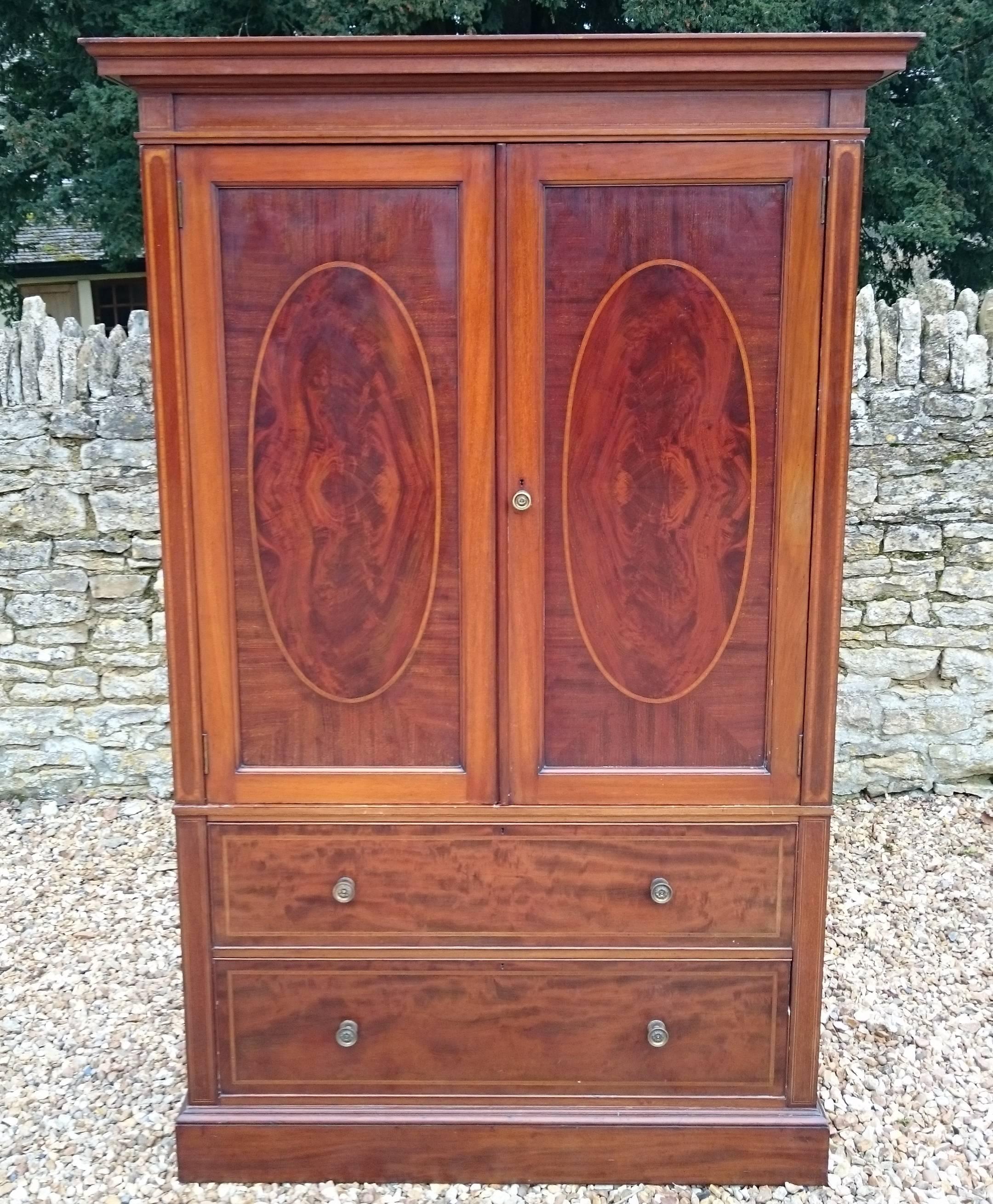 antique linen presses