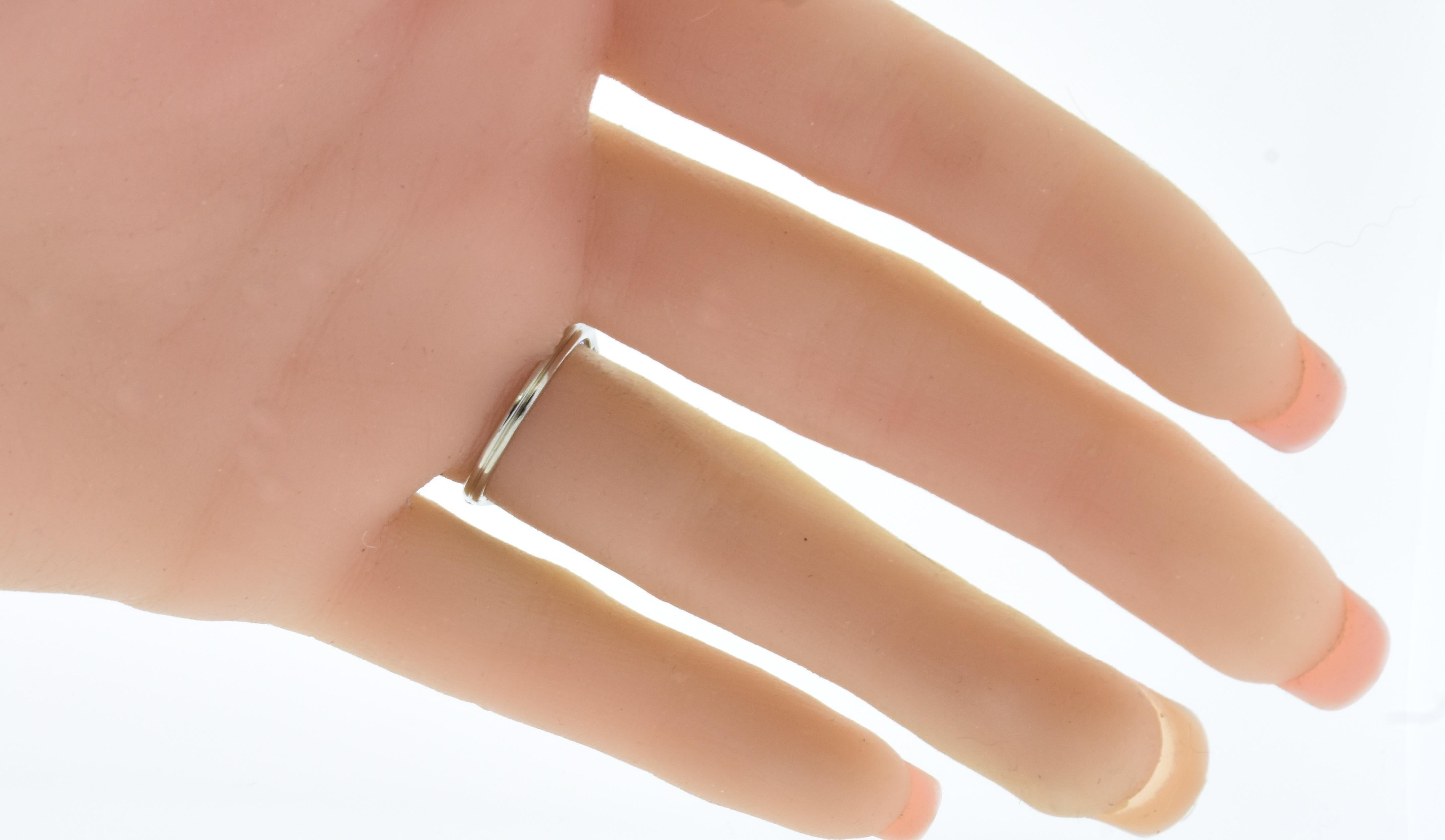 Anello antico in platino e diamanti di epoca edoardiana, circa 1915 in vendita 4