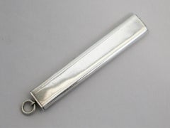 Edwardian Antique Silver Miniature Travelling Paint Box J C Vickery London, 1907