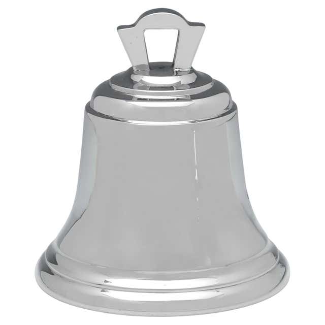 Antique sterling silver table bell made in 1922 For Sale at 1stDibs