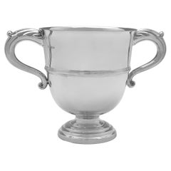 Edwardian Antique Sterling Silver Cup or Trophy, Sheffield 1906