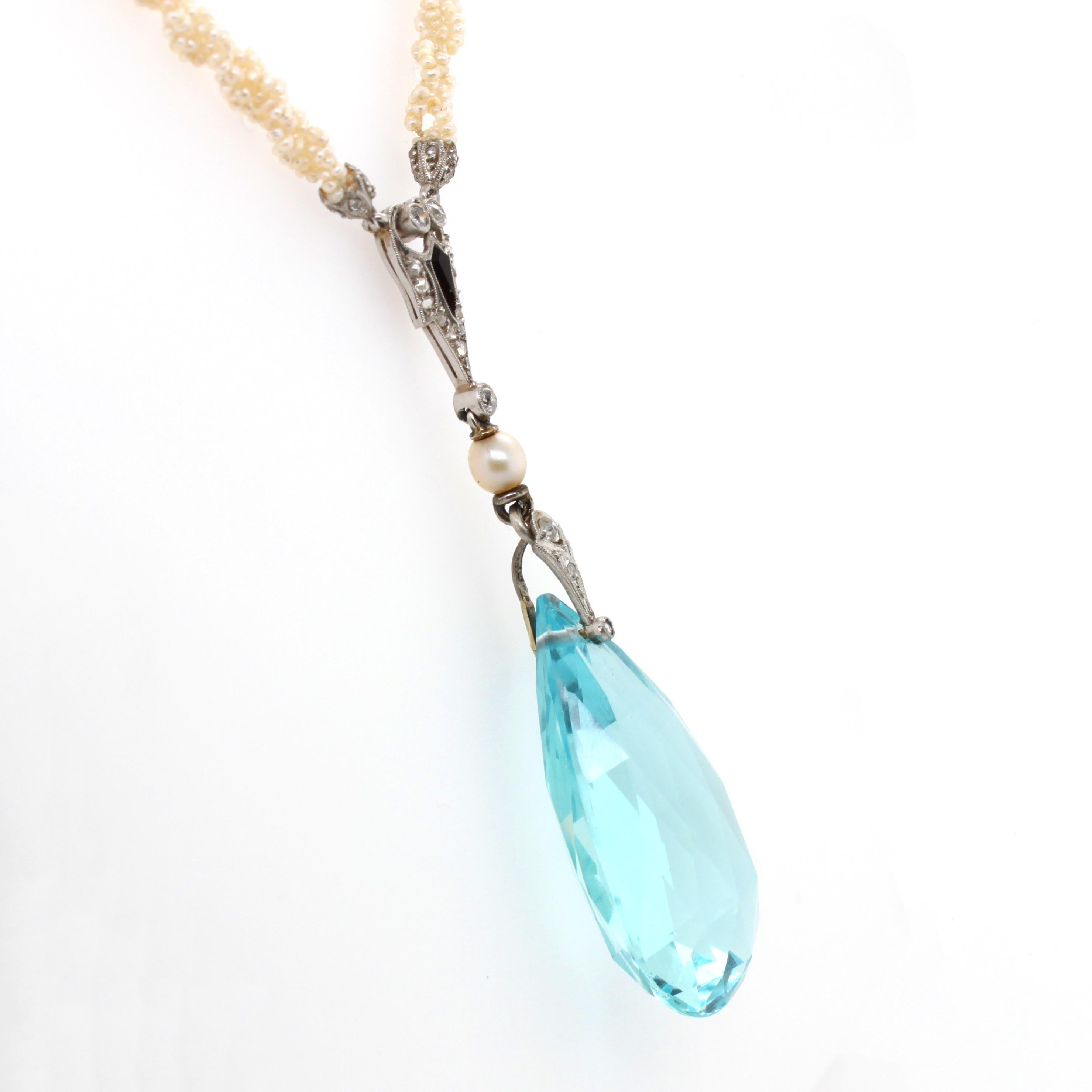 briolette necklace