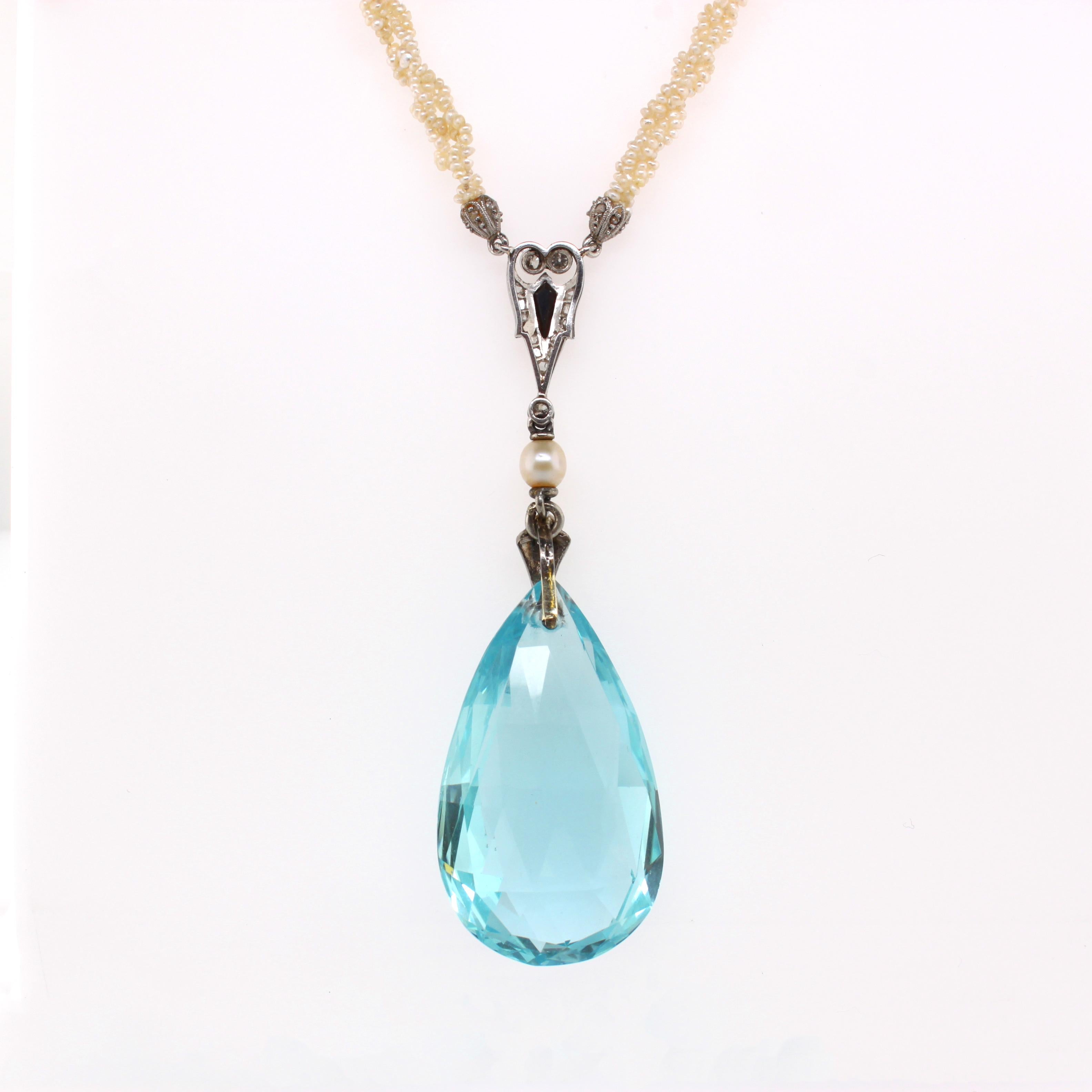 briolette pendant