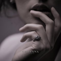 Edwardian Art Deco Diamond Ring GIA Certified 1.11 Carat CHAVANA Collection