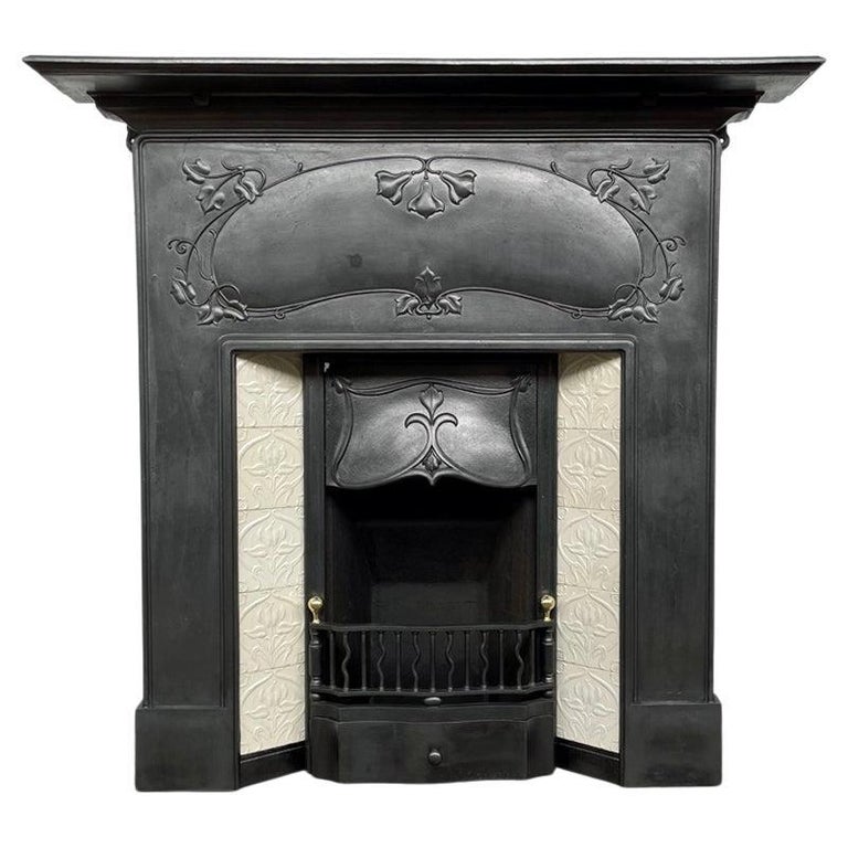 Art Nouveau Fireplaces and Mantels - 38 For Sale at 1stDibs | art nouveau  fireplace mantel, art nouveau fireplace surround, art deco fireplace mantel
