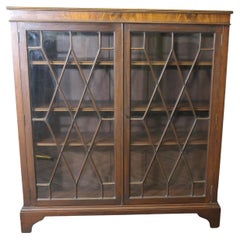 Edwardian Astral Glazed Display Cabinet/Book Case