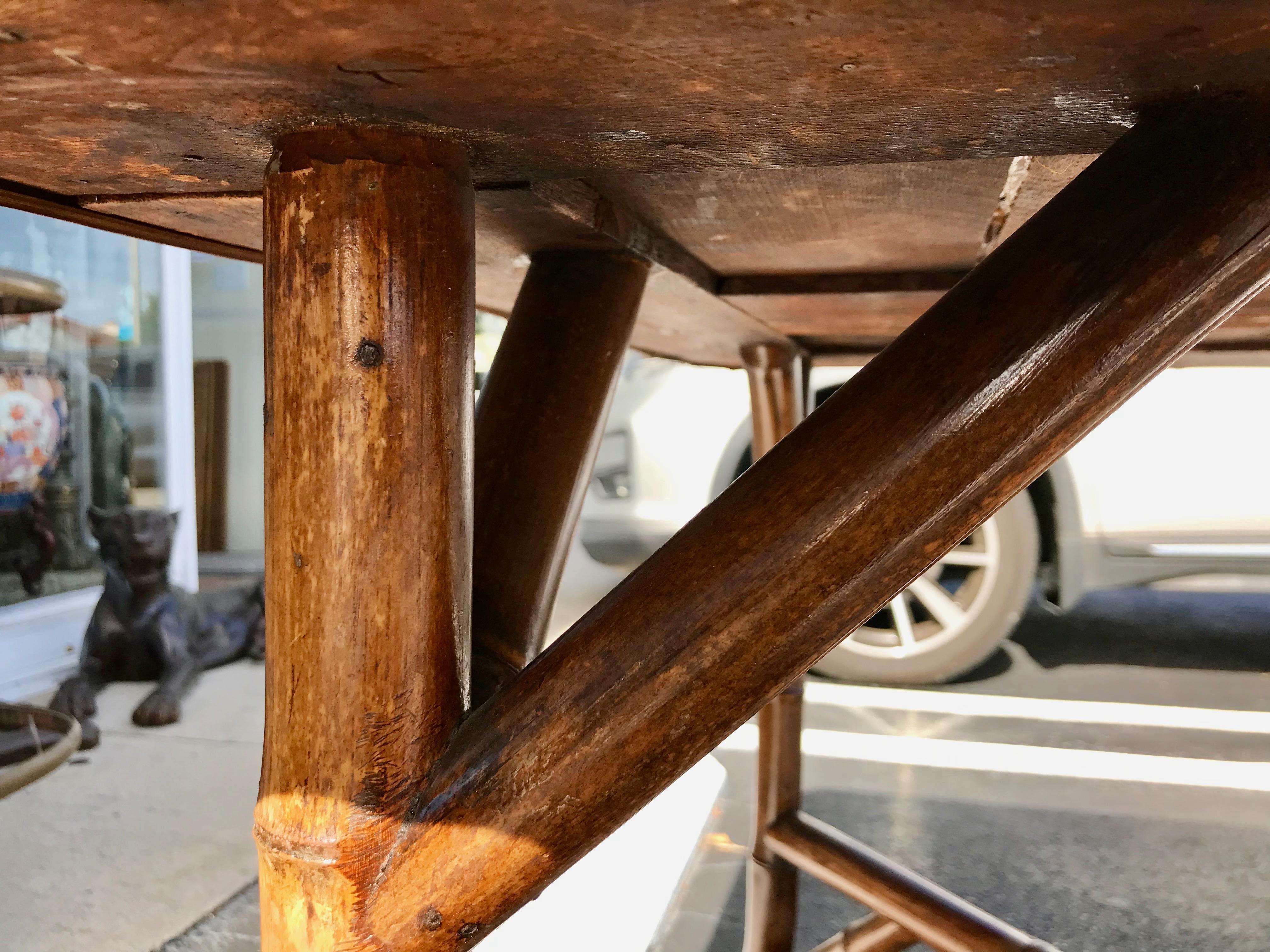 Edwardian Bamboo Dining Table 6