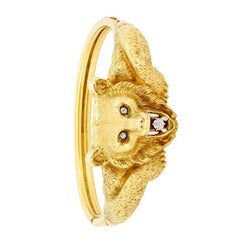 Edwardian Bear Bangle, c.1910s