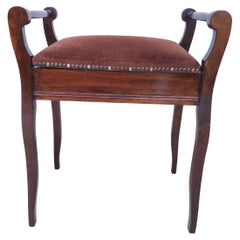 Tabouret Edwardien en hêtre