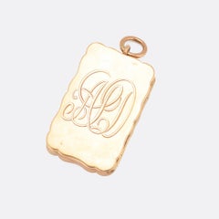 Edwardian Bird Intaglio Vinaigrette Pendant