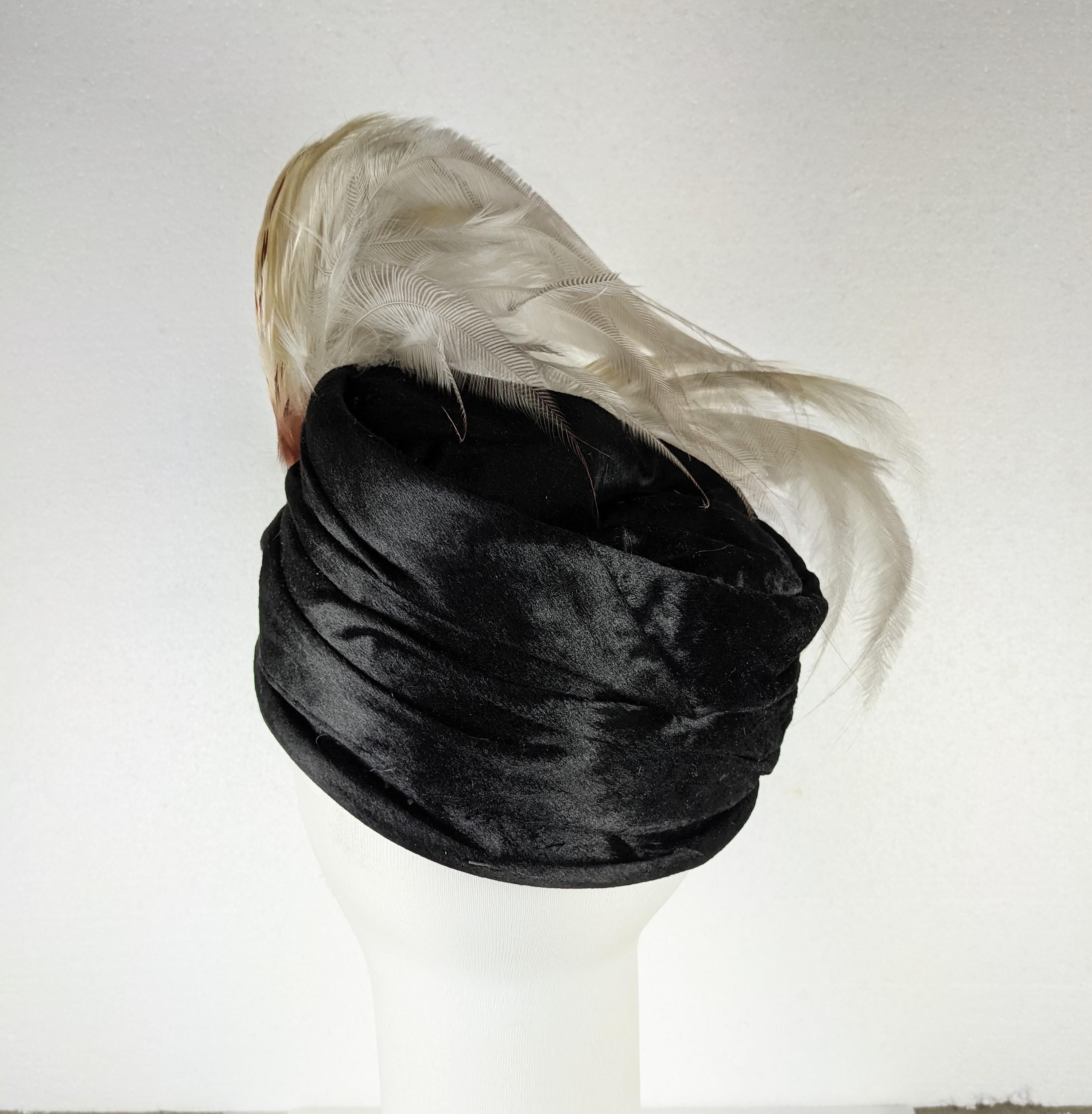 Edwardian Bird of Paradise Hat In Excellent Condition In New York, NY