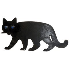 Chasseur d'oiseaux Edouardien à chat noir:: vers 1910