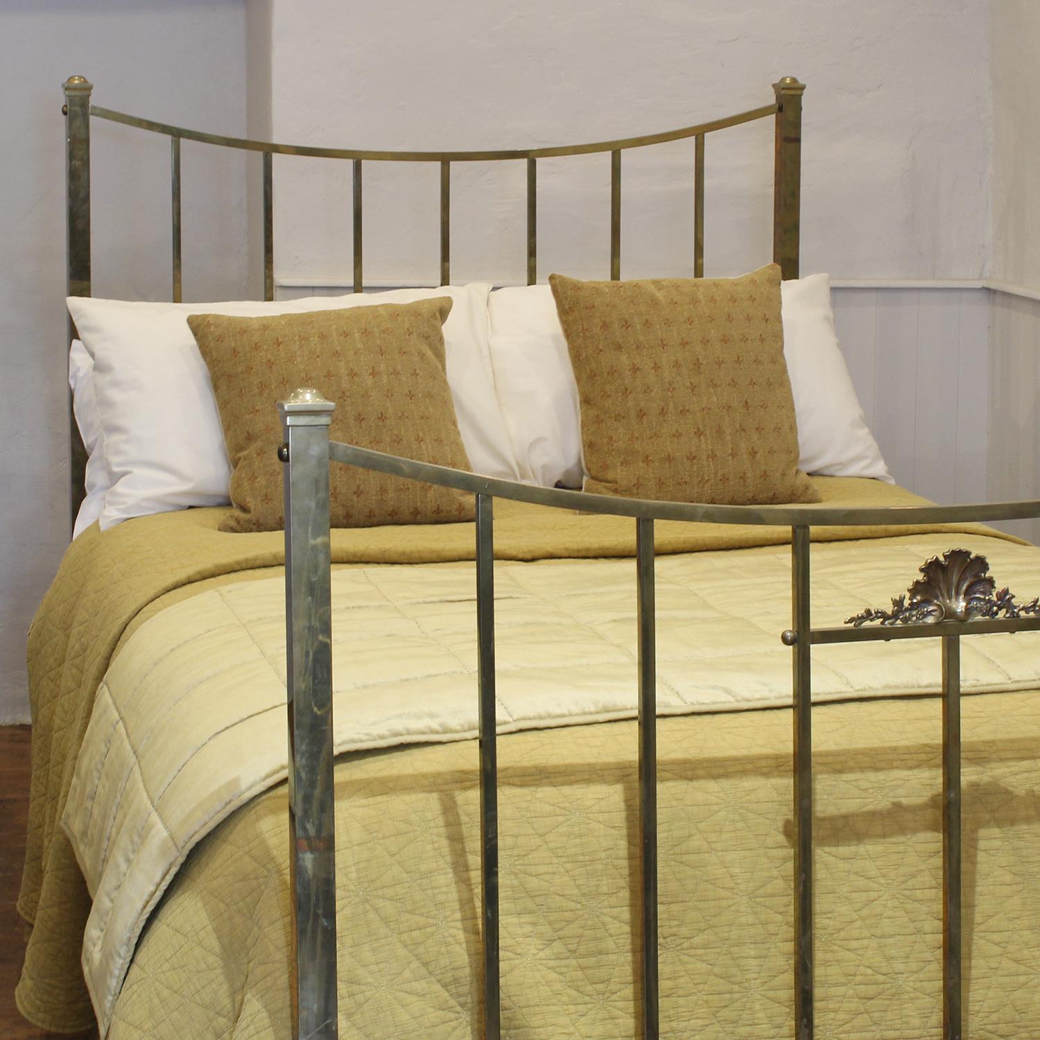 Edwardian Brass Bed, MD142 For Sale at 1stDibs brass bed frame