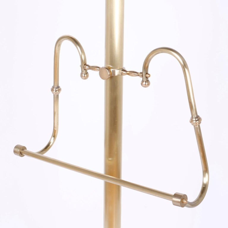 Edwardian Brass Coat Stand For Sale at 1stdibs