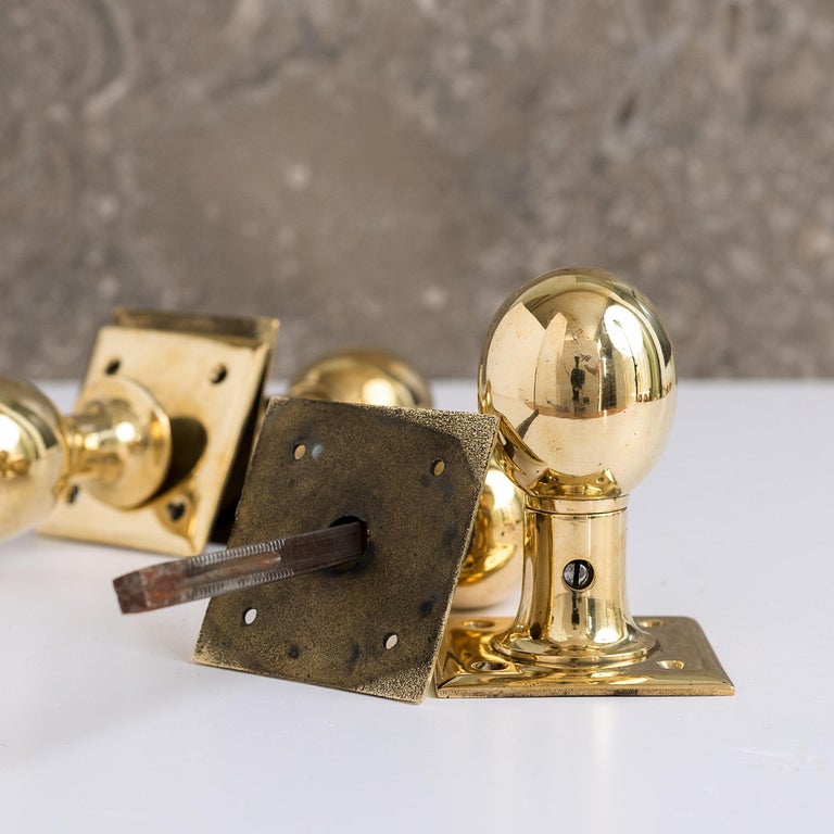 Edwardian Brass Door Knobs at 1stDibs edwardian door knobs, edwardian