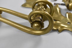 Edwardian Brass Door Knocker