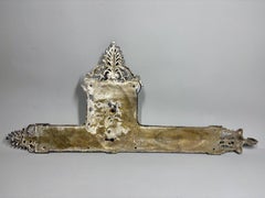 Edwardian Brass Door Lock Plate & Knob by James Cartland, 1910