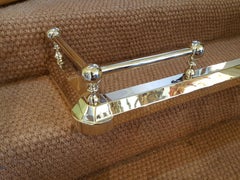 Edwardian Brass Fender