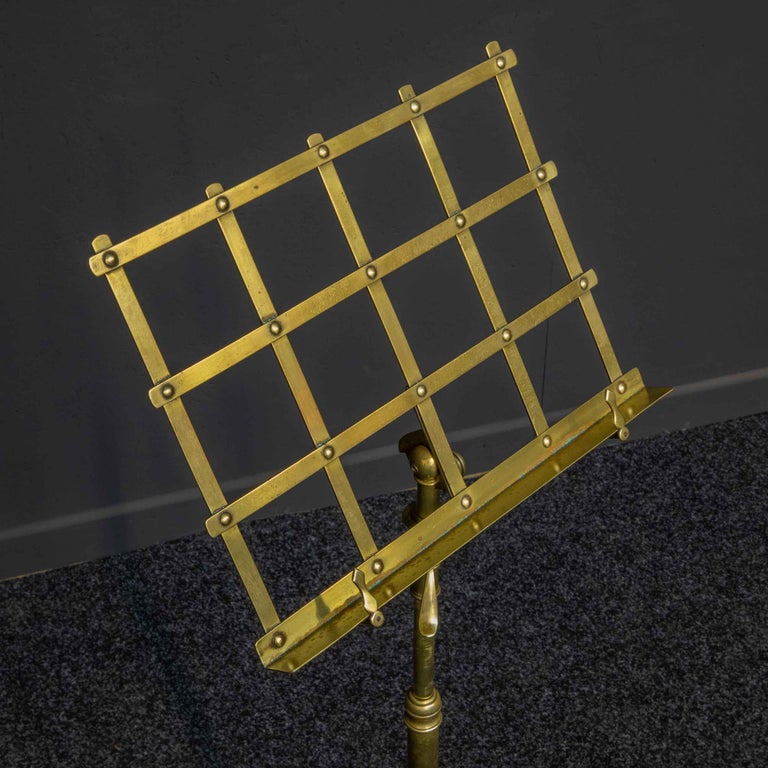 Edwardian Brass Music Stand at 1stDibs brass music stands, antique